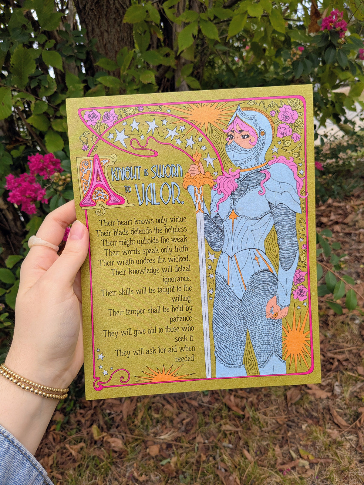 Knight of Reminiscence Print