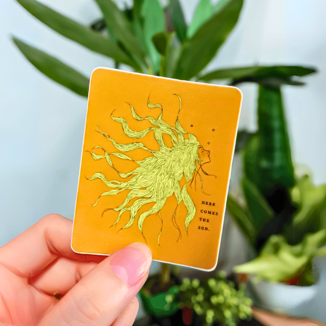 Sun Sticker