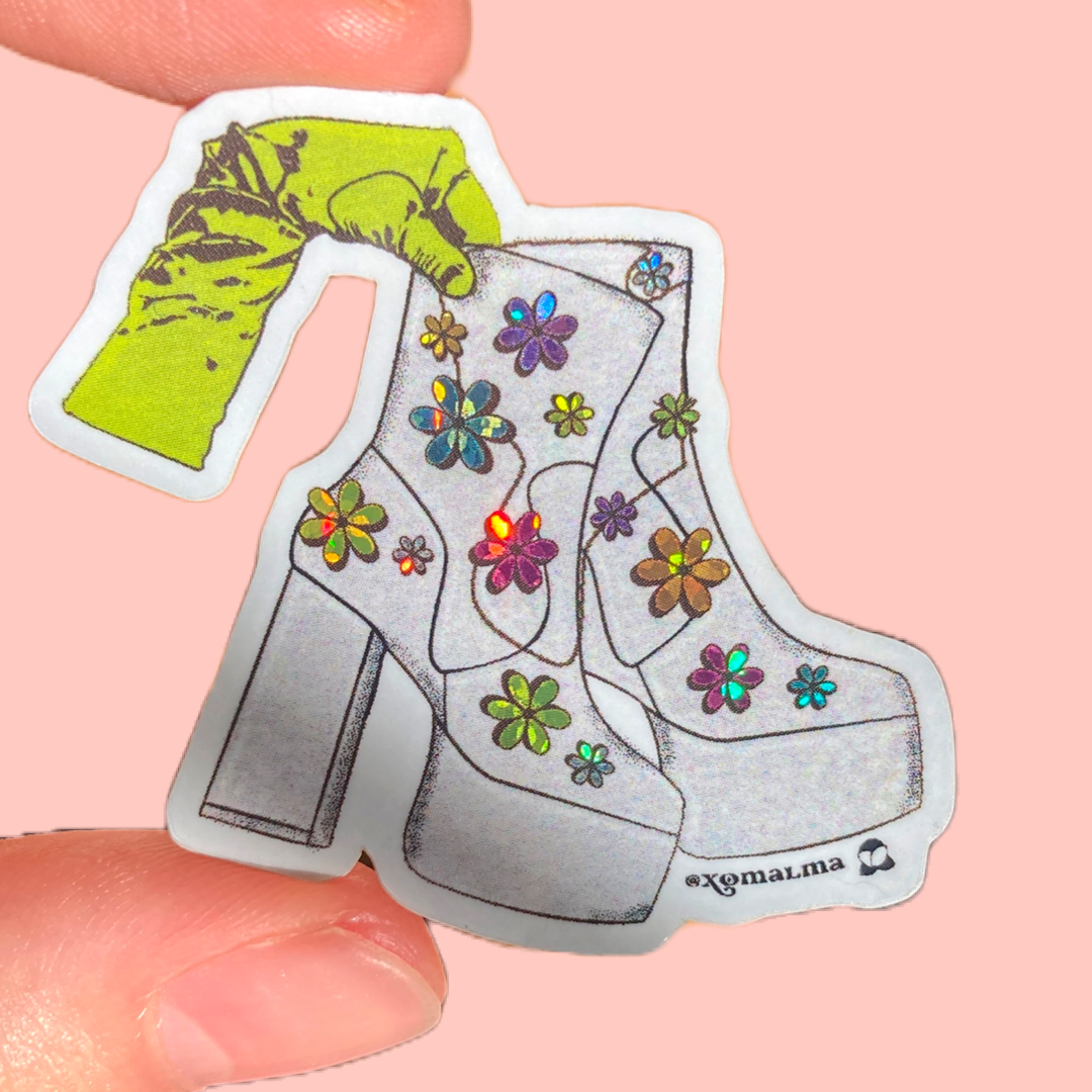 Groovy Boots *Mini* Sticker