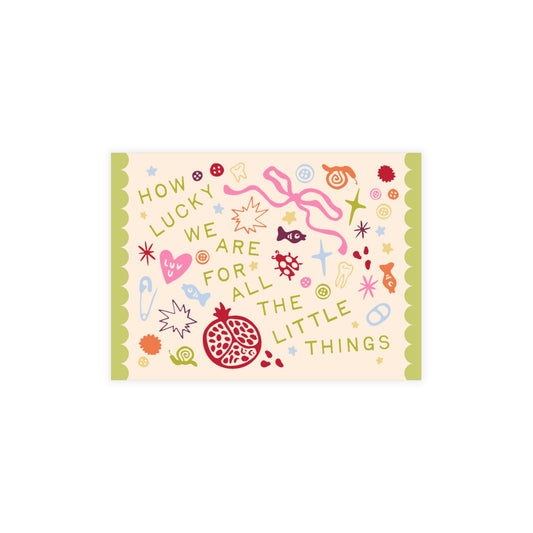 "Little Things" Postcard Bundle — 10/30/50 Pack