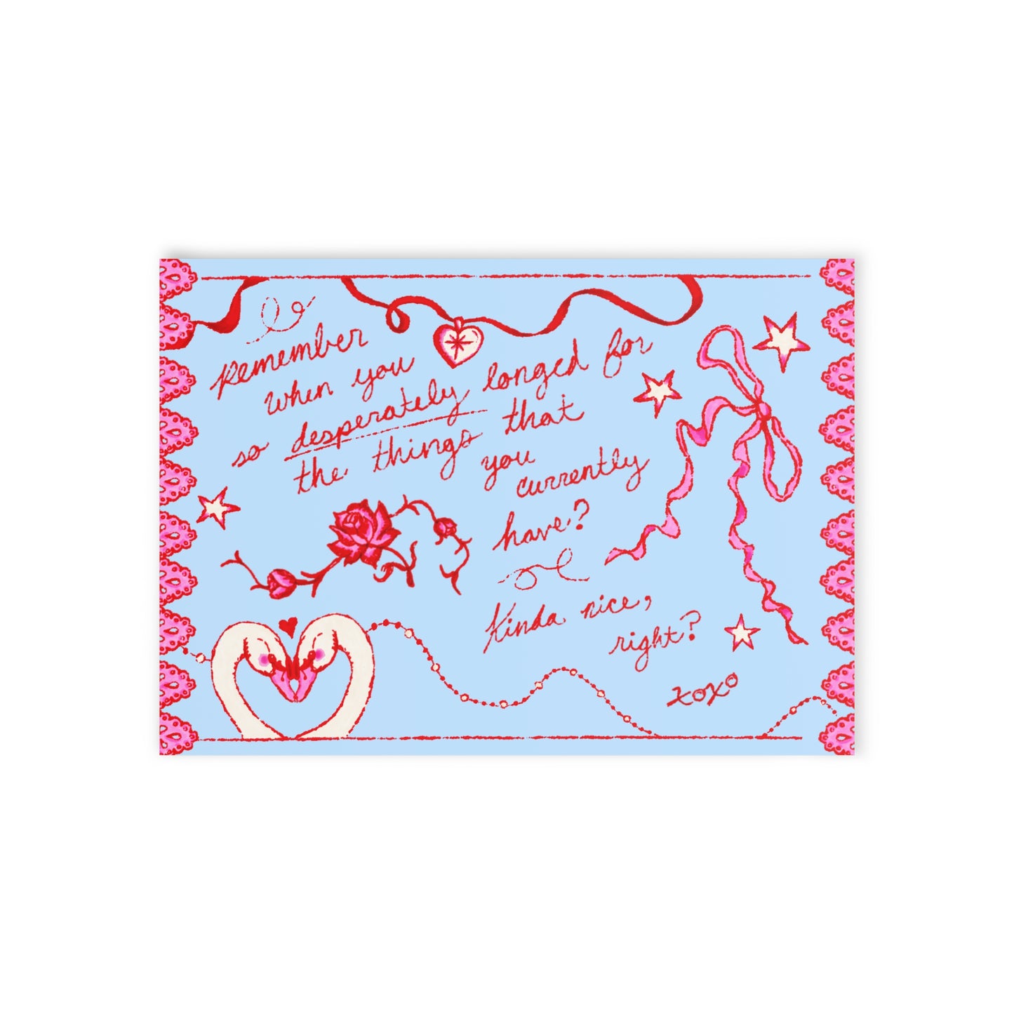 Love Is All Around Postcard