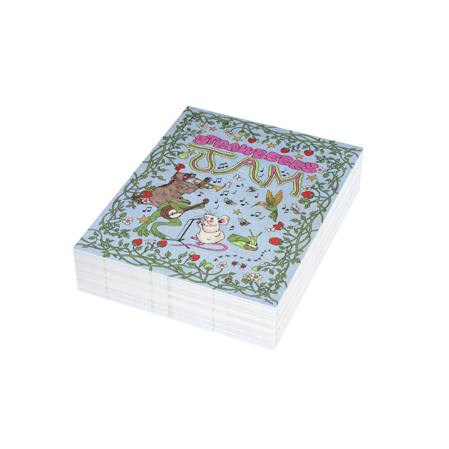 Strawberry Jam Postcard Bundle — 10/30/50 Pack