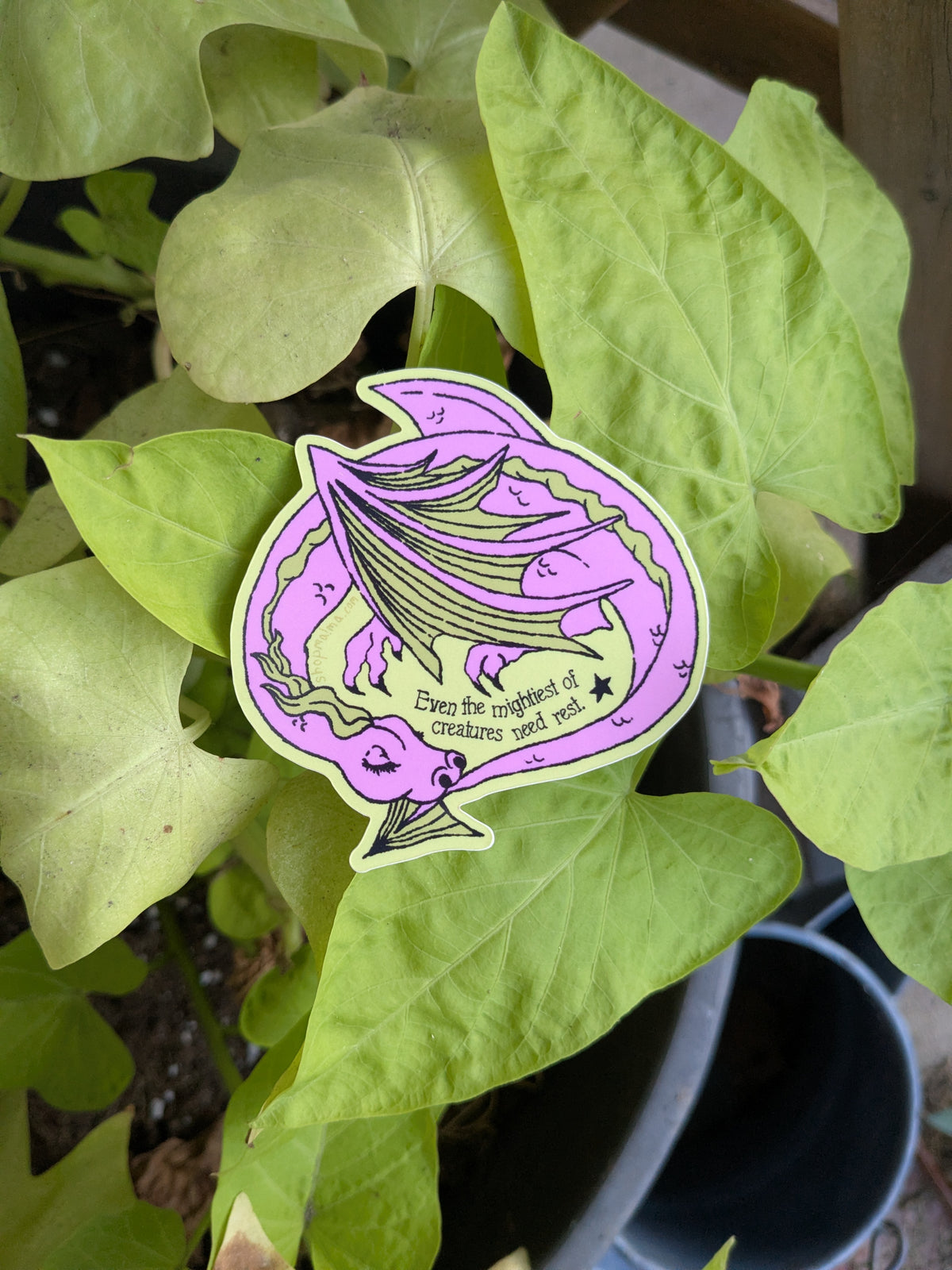 Dragon's Might Sticker