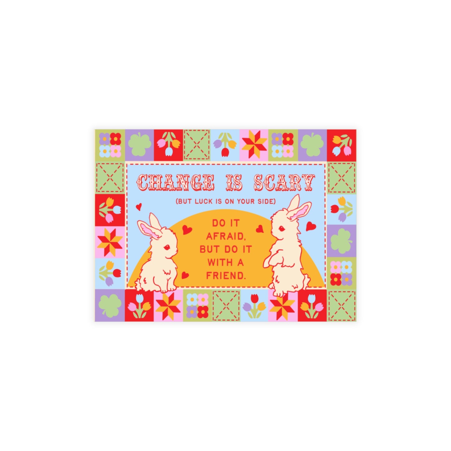Do It Afraid Postcard Bundle — 10/30/50 Pack