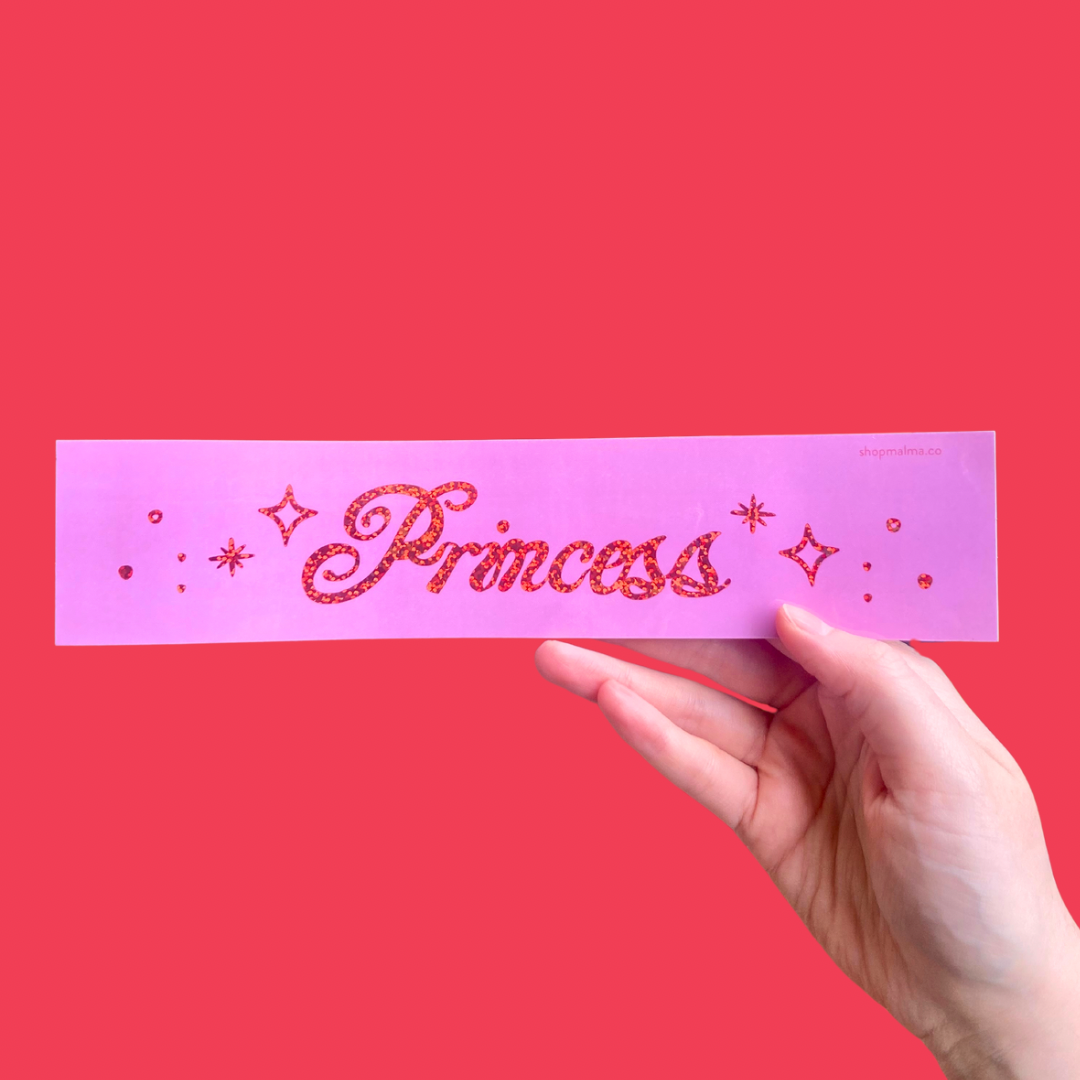 Princess Bumper Sticker