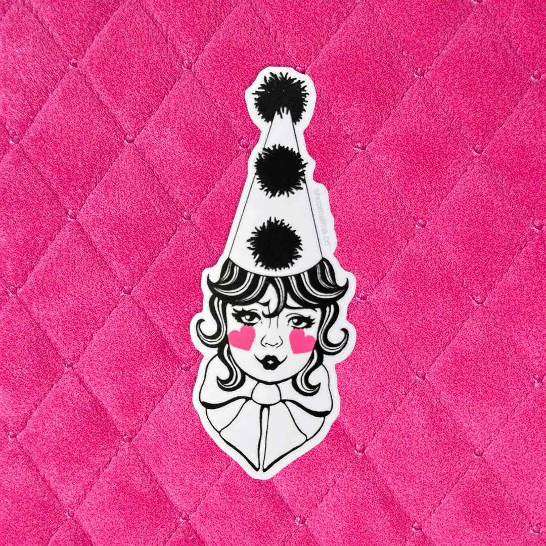 Love Clown Sticker