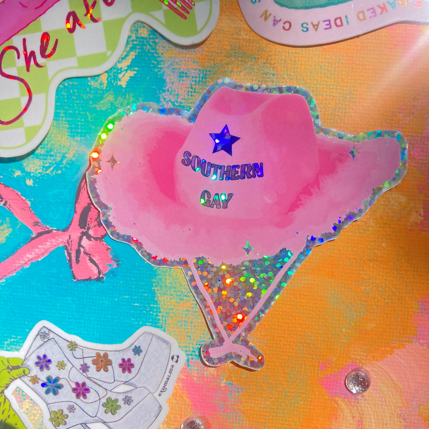 Southern Gay Sticker