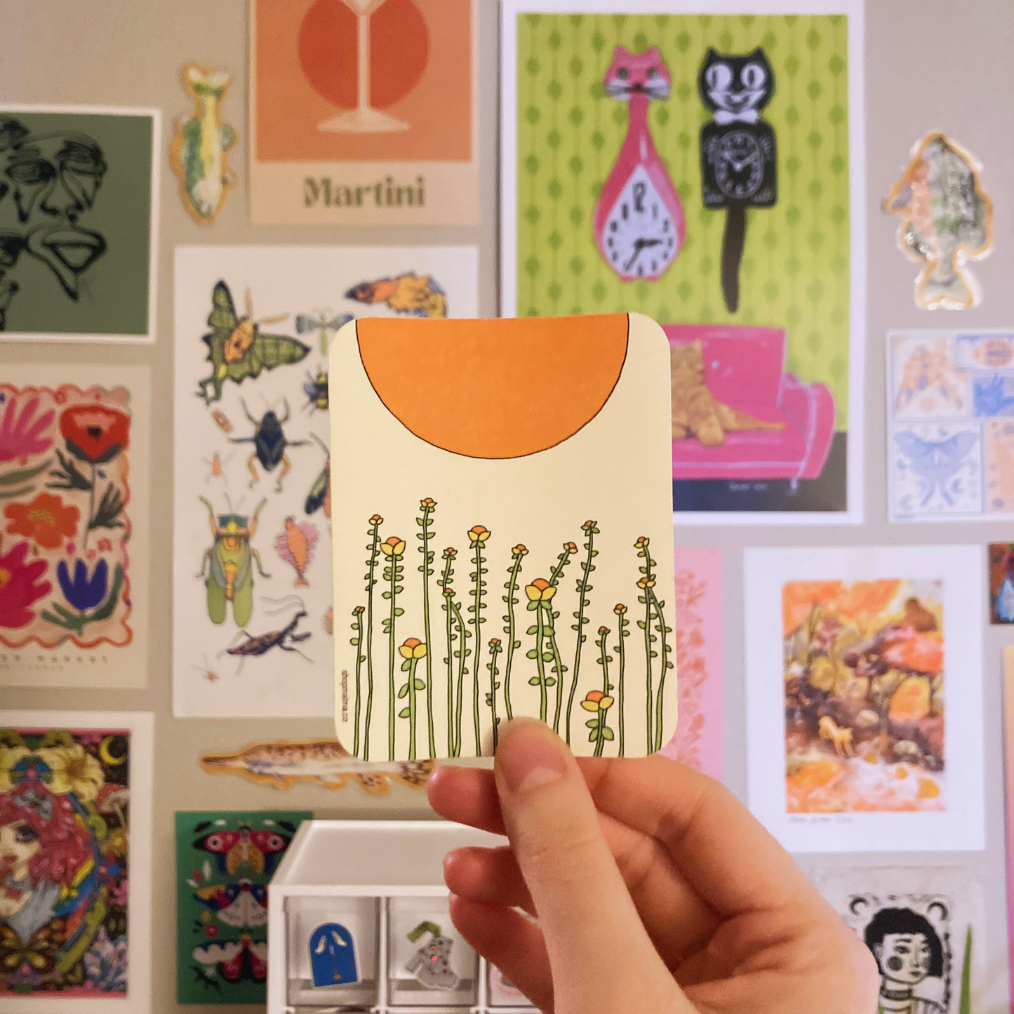 Field of Flowers Sticker