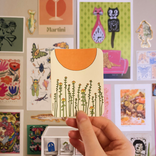 Field of Flowers Sticker