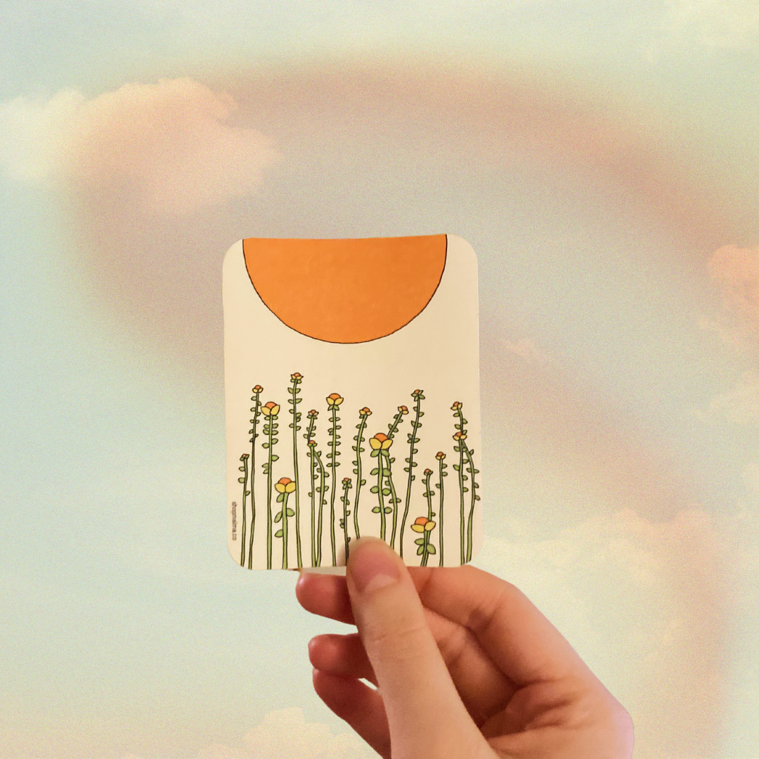 Field of Flowers Sticker