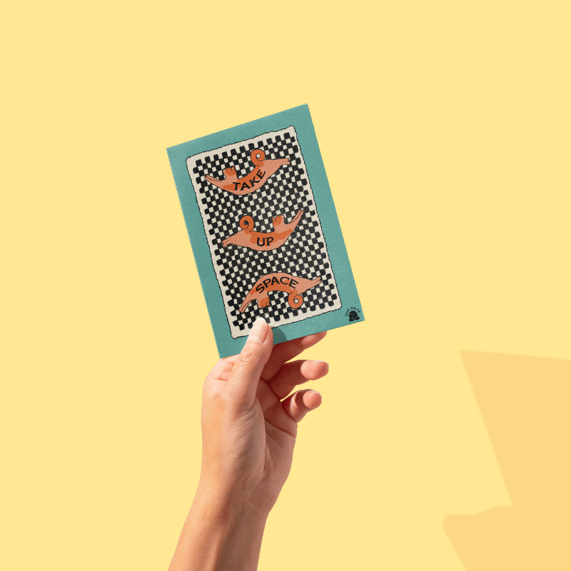 Take Up Space 5x7 Print