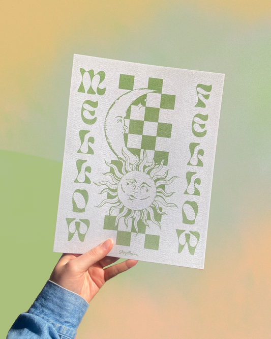 Mellow Fellow Print