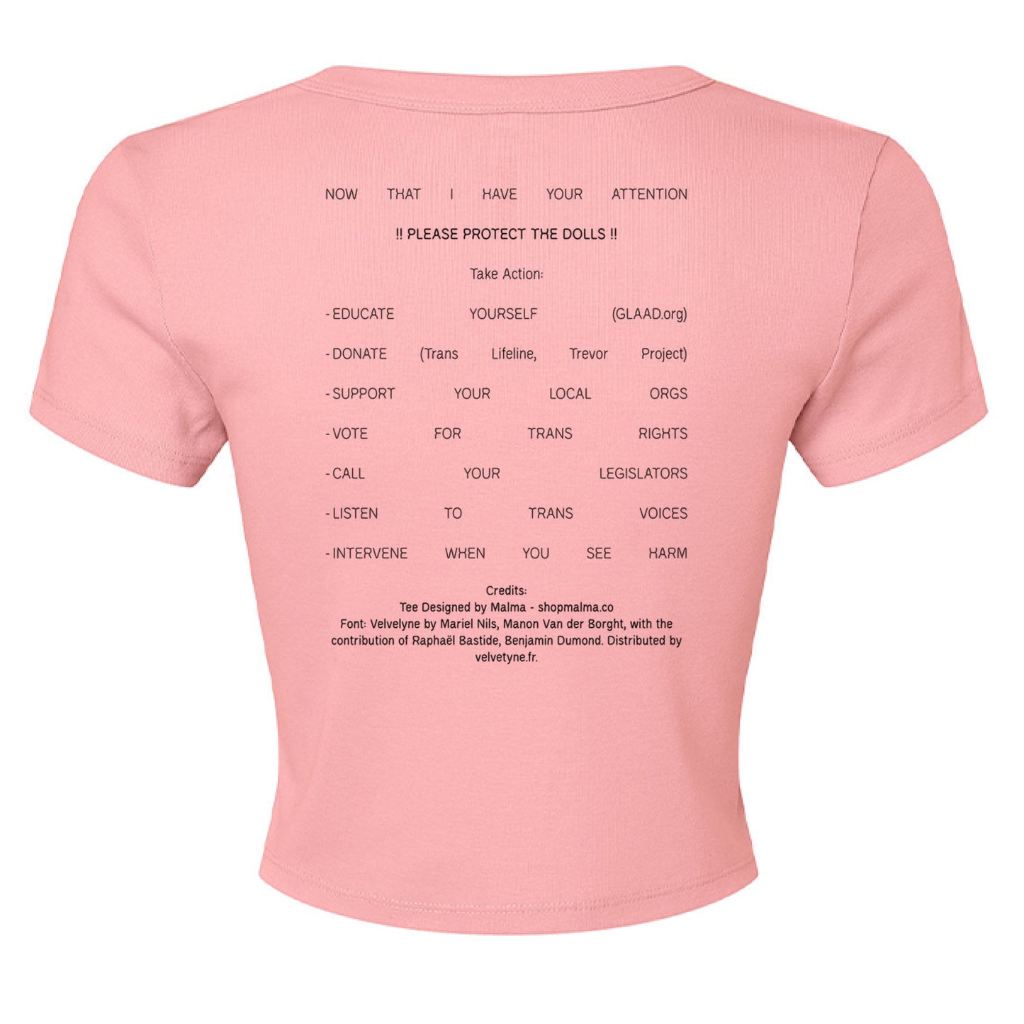 SOLID PINK BLEND - BACK