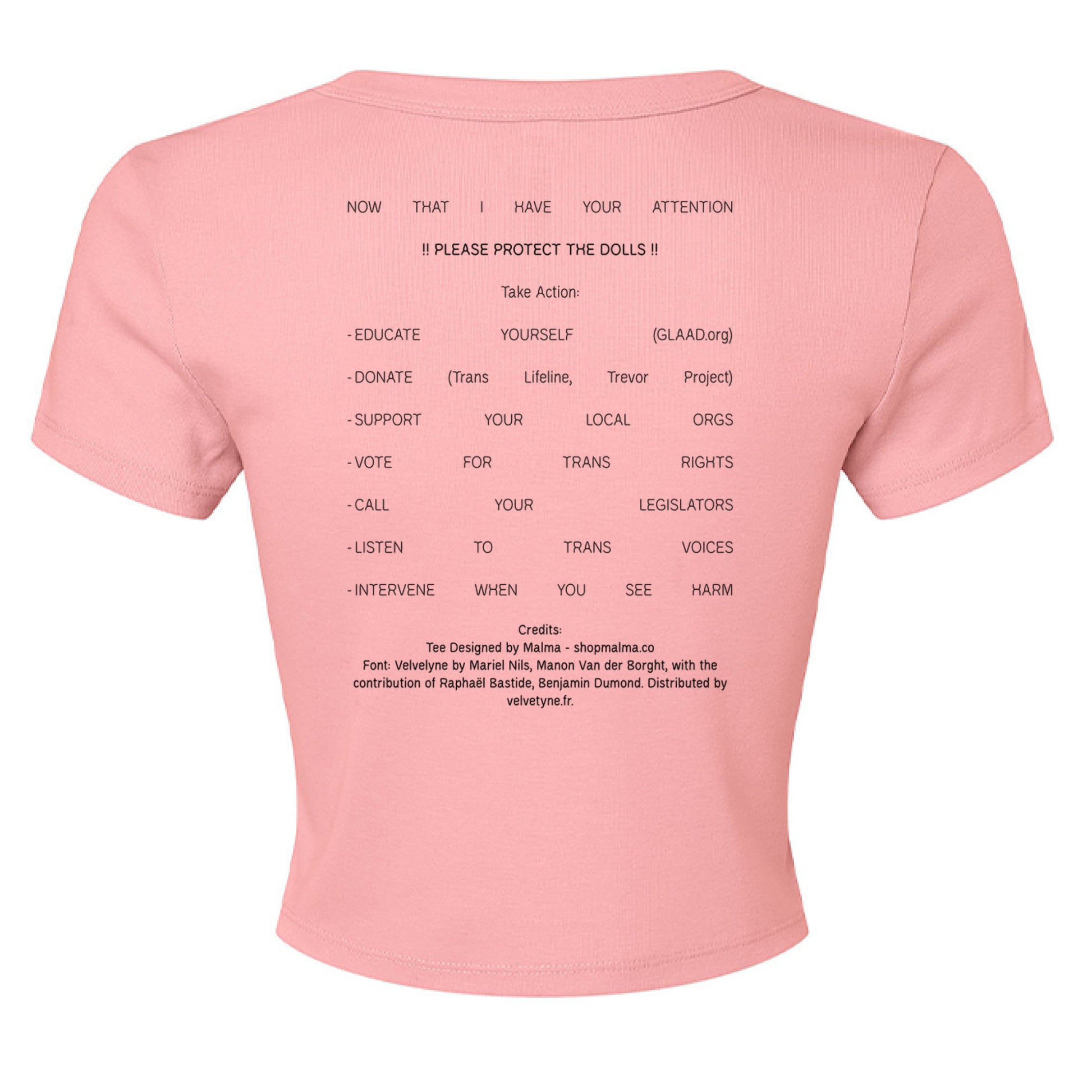 SOLID PINK BLEND - BACK