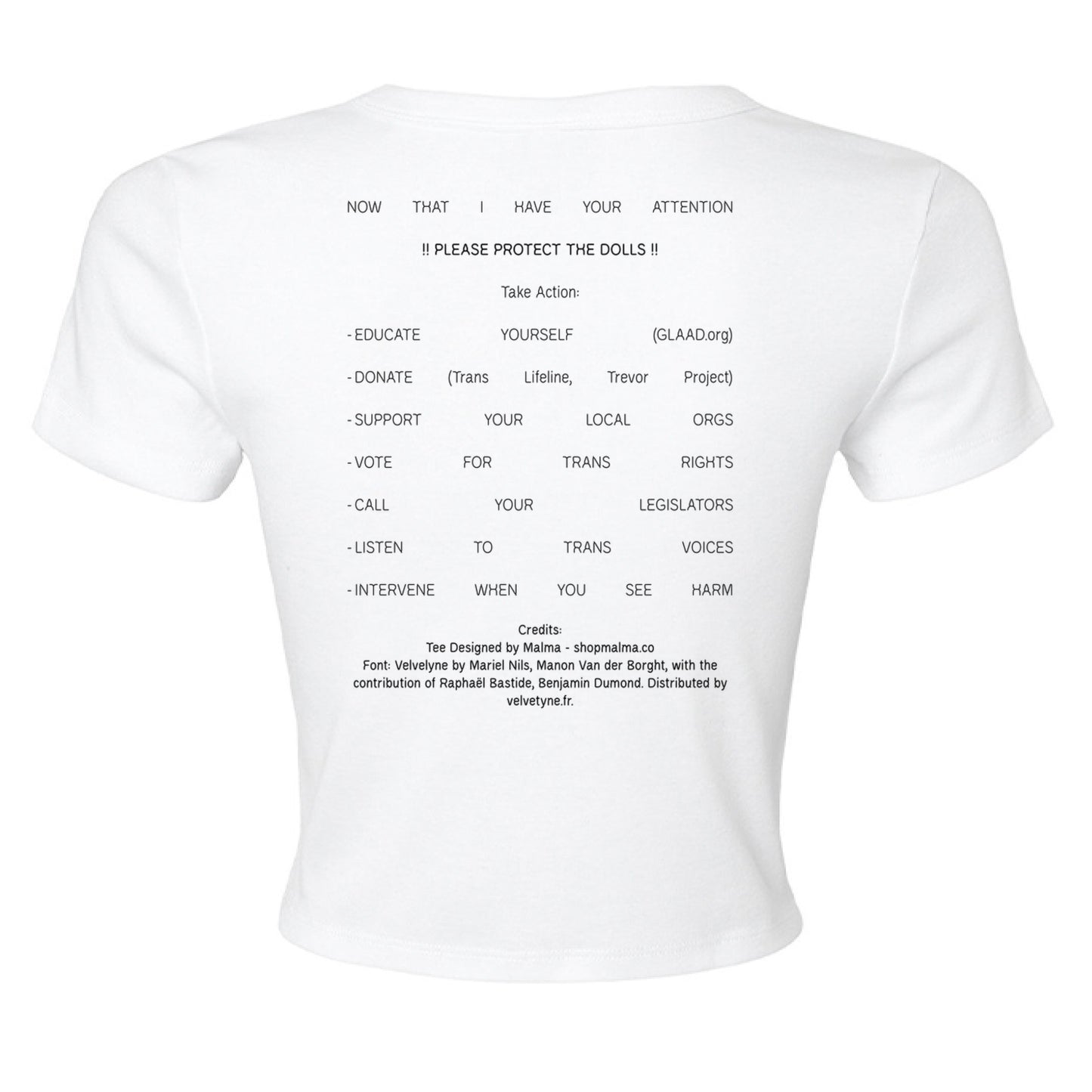 SOLID WHT BLEND - BACK