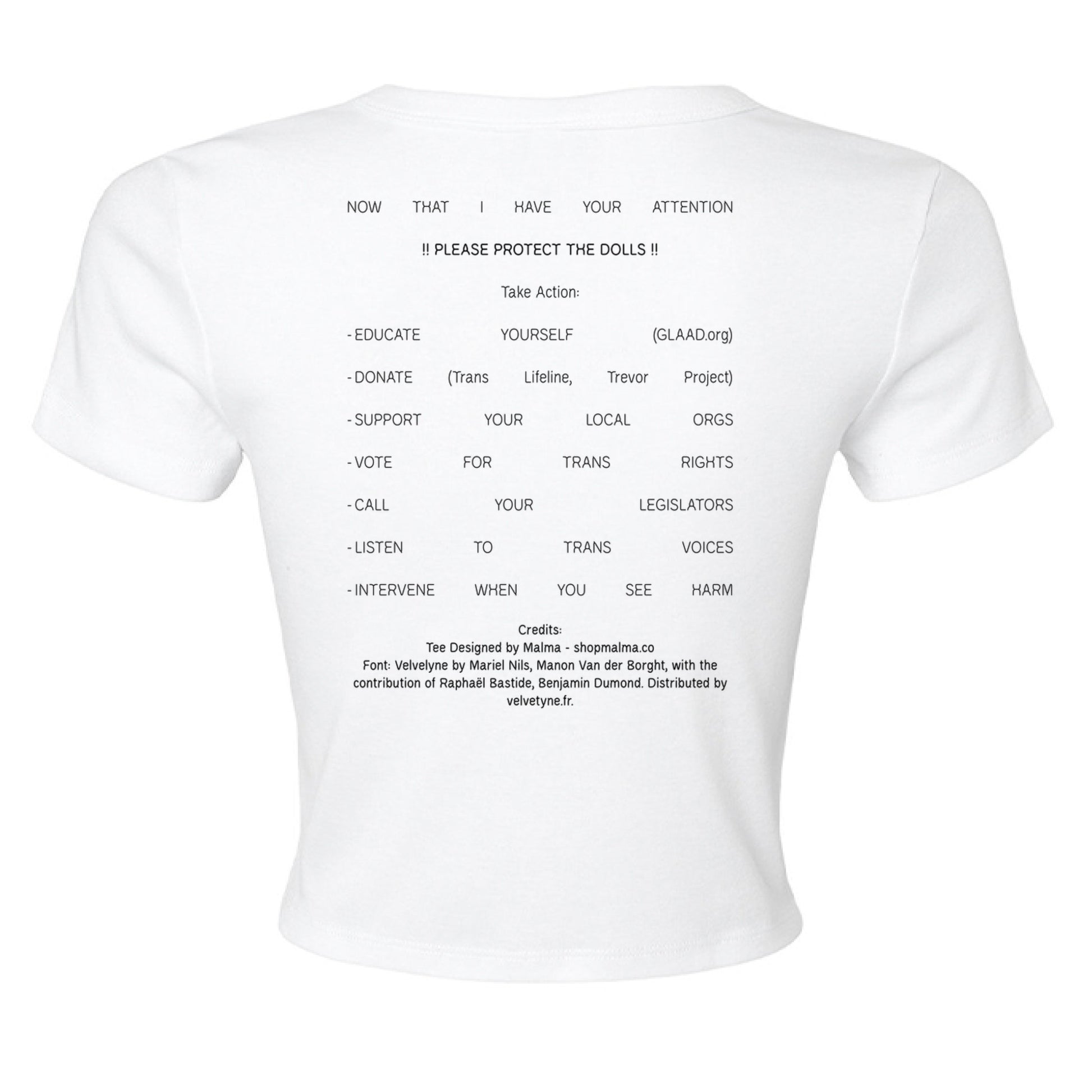 SOLID WHT BLEND - BACK