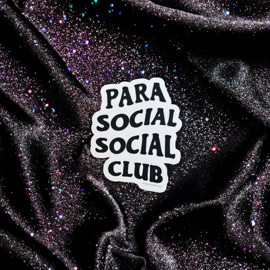 Para Social Social Club Sticker