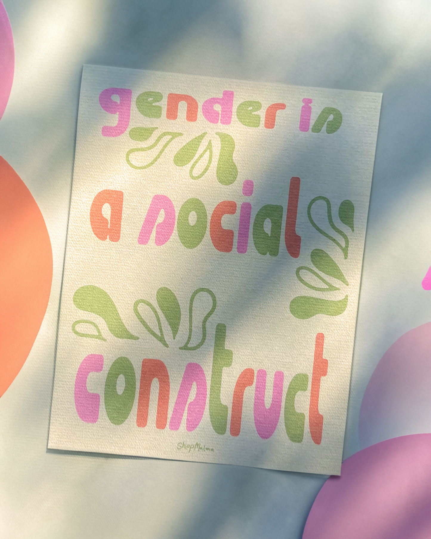 Social Construct Print